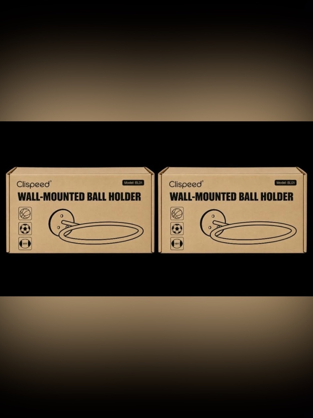 Athletic ball holder